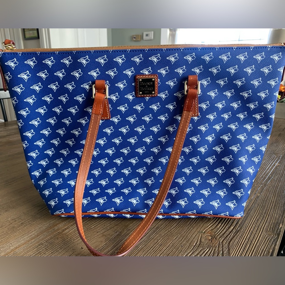 Dooney & Bourke MLB Toronto Blue Jays Zip Top Tote